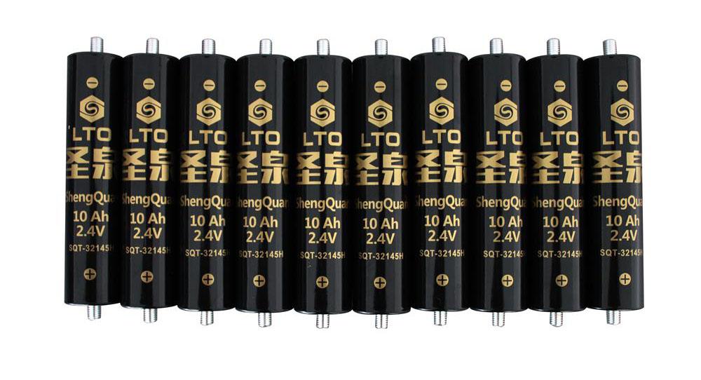 <b>鈦酸鋰電池2.4V 10Ah圓柱鋰電池</b>