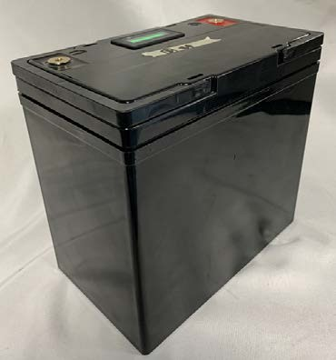 12V 50Ah可充電磷酸鐵鋰蓄電池組