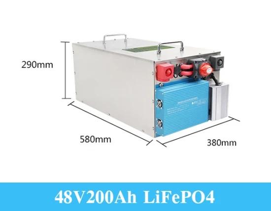 廠家直銷酸鐵鋰電池組48v 200ah光伏儲能電池組可定制