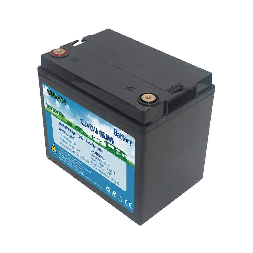 12v 52ah鋰電池組家庭儲能A品電芯系統(tǒng)太陽能發(fā)電離網(wǎng)供電電池組